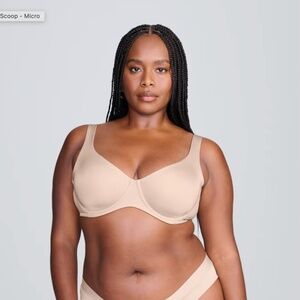 CUUP - The Scoop Bra, Blush | Sz 38F